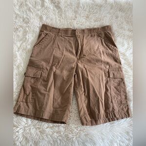 Matix Tan Cargo Shorts for Men
